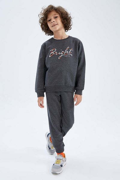 DeFacto Boy's Crew Neck Reversible 2-Pece