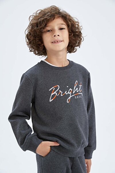 DeFacto Erkek Çocuk Bisiklet Yaka Geri Dönüşümlü 2'li Takım