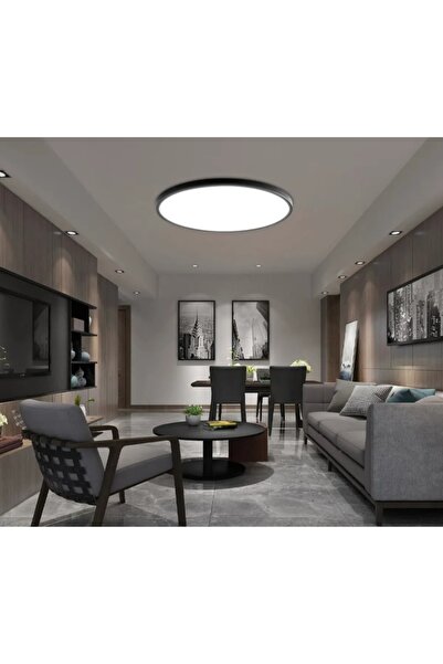 Viesteknoloji Modern Tavana Sıfır led avize 24w 6500k beyaz ışık ev ofis salo...