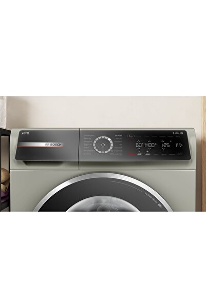 Bosch WGB254AXTR 10 Kg 1400 Devir A Enerji Sınıfı Gri Çamaşır Makinesi