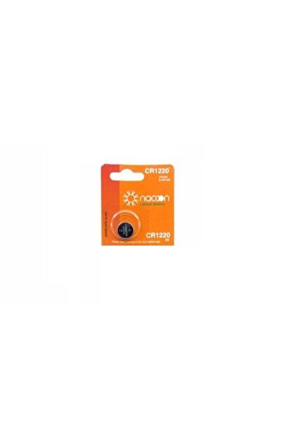 ŞHN'Shopping Naccon Cr1220 Lityum Kartela Düğme Pil 1 Adet