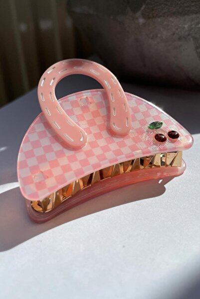 SUBU TASARIM Geantă Figurat Importat Bone Peg Cataramă Roz SBT1609