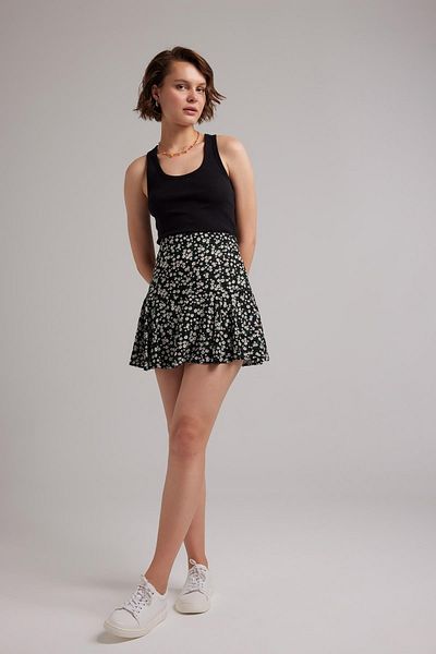 DeFacto Fustă mini evazată cu model A4770ax23sm