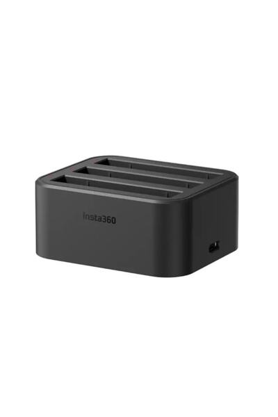 Insta360 Fast Charge Hub - 3'lü Şarj Aleti (x3 Için)Uyumlu
