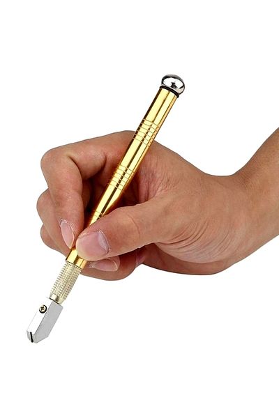 Neler Geldi Neler Gas Glass Cutting Diamond - Metal Handle Diamond for Cutting Glass