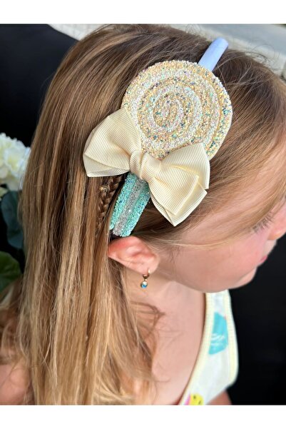 QUEEN AKSESUAR Moda de lux, acadea gigantă cu sclipici, coroană cu fundă de b...