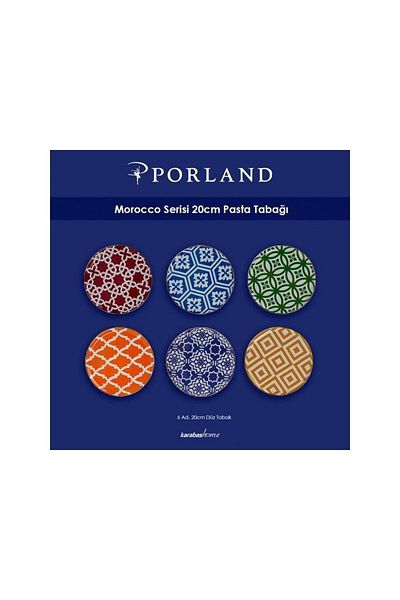 Porland Morocco 18 Pieces Catering and Breakfast Set for 6 Persons