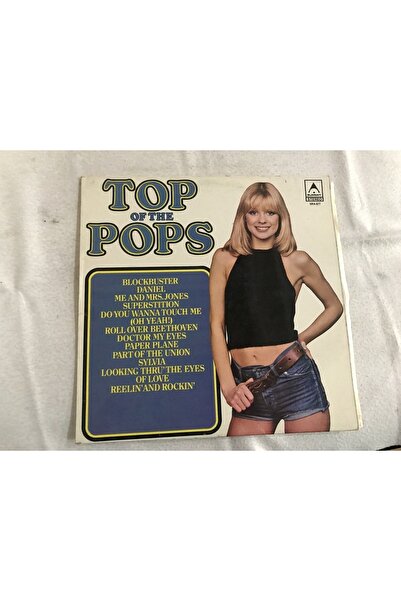 tayfuntufan antika koleksiyon top of the pops - dönem baskısı lp - plak 8 puan