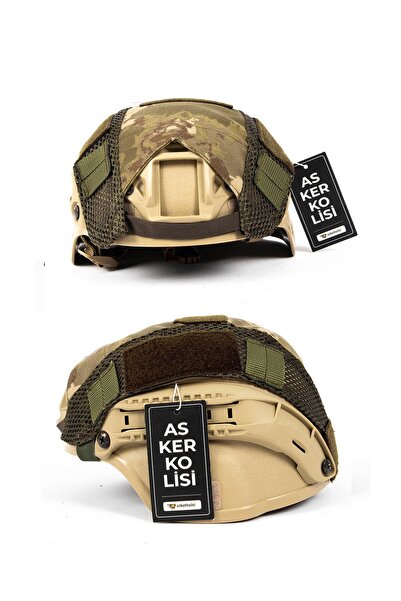 Asker Marketi New Military Camouflage Short Airsoft Military Helmet Case