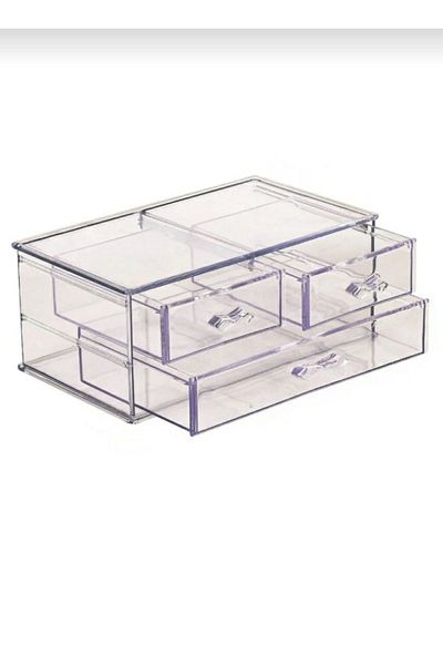 AHİR TİCARET 3 Συρτάρια Μακιγιάζ Organizer Μακιγιάζ Organizer
