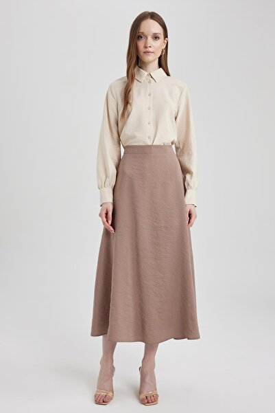 DeFacto Normál szabású hosszú ujjú ing tunika A9715ax23hs