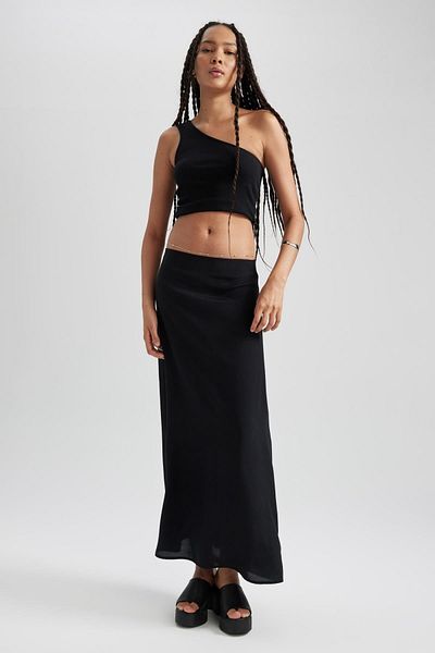 DeFacto Maxi sukně Straight Fit A9149ax23sm
