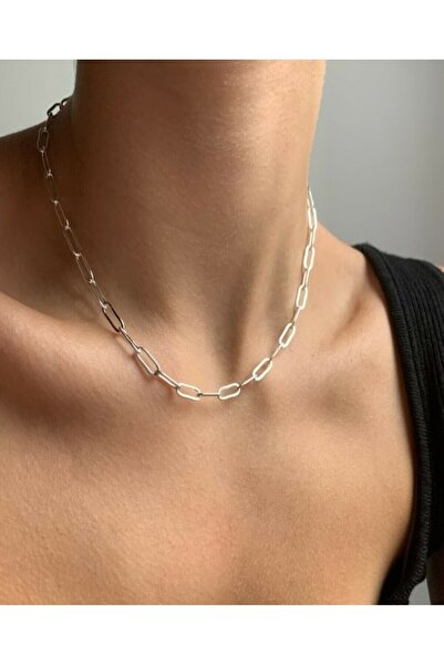 muptejewelry Minimalist Rectangular Chain Necklace - Original and Elegant Design