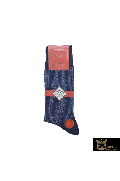 Zaim Kundura Men's Summer Navy Blue Socks278900764-1