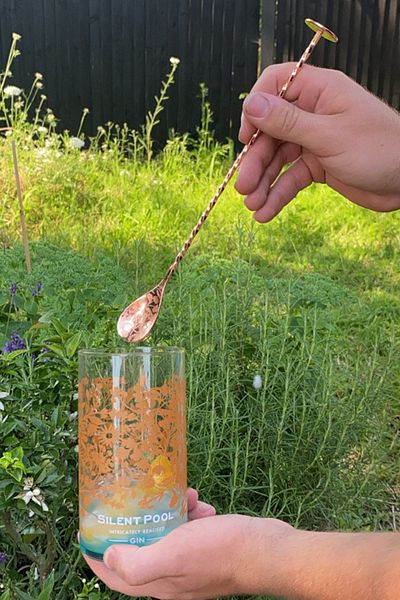 Binbirreyon Twisted Cocktail Spoon Stainless Steel 27cm 3 Colors RA309