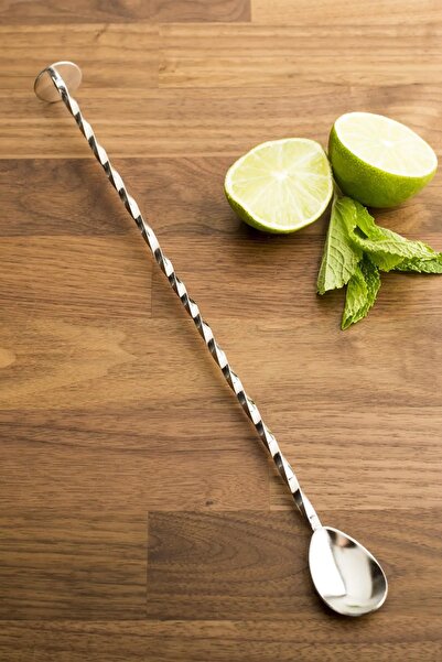 Binbirreyon Twisted Cocktail Spoon Stainless Steel 27cm 3 Colors RA309