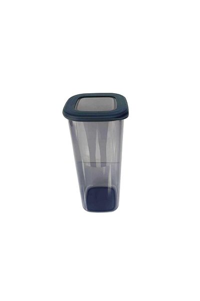 Kumsal Mutfak KUMSAL - Evmoni Square Storage Container 1200ml 16x11x11cm ( 2-PCS)