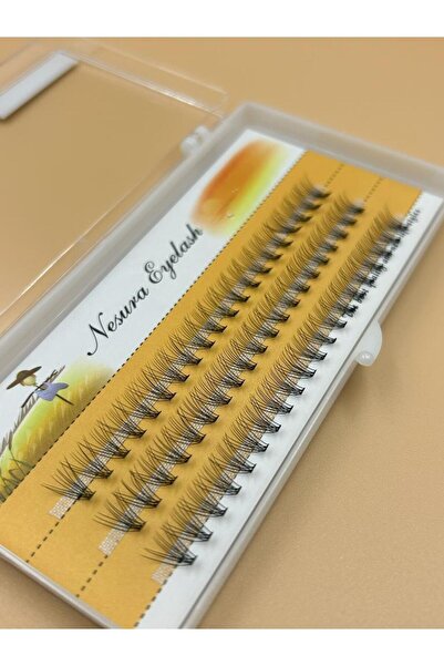 NESURA EYELASH NESURA 10D Demet Tekli Takma Kirpik- 9MM