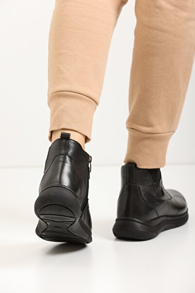 Forelli GERÇEK DERİ ORTOPEDİK TABAN KADIN KIŞLIK BOT SU GEÇİRMEZ KAR BOTU RAHAT TABAN ANNE BOT