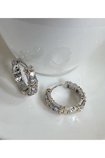 steelcoacs تيفاني نموذج الزركون X أقراط