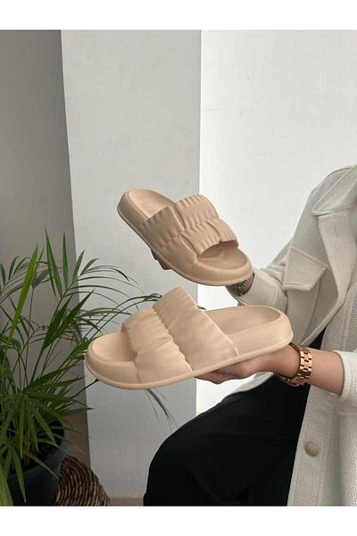 Behtah Kundura Leaf Anatomical Sole Ultra Light Soft And Flexible Non-Slip Beach Pool Sea Slippers