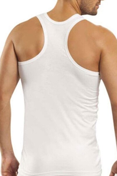 Sedef Yıldızı Чоловічий білий спортивний бавовняний Рембо атлет, 2 шт. в упаковці