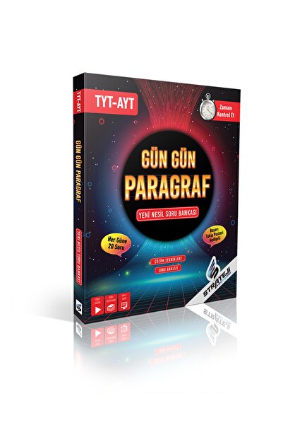 Strateji Yayıncılık Strateji Yayınları TYT AYT Paragraf Gün Gün Soru Bankası ...
