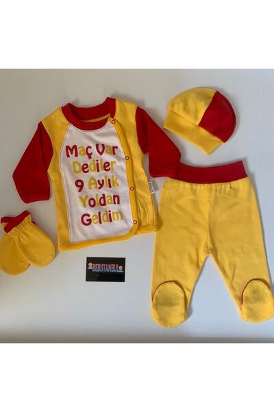 Bebistanbul FAN 4-PIECE ZIBIN SET