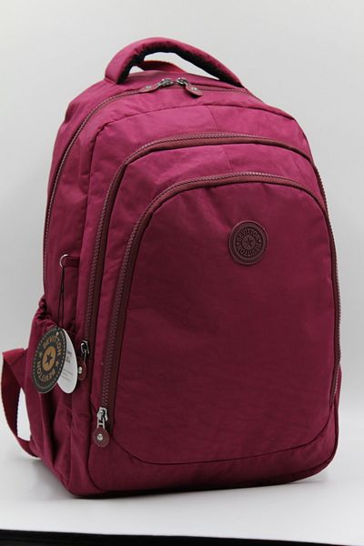 Bevitton Water Resistant Unisex Modern Backpack 6800 Claret Red
