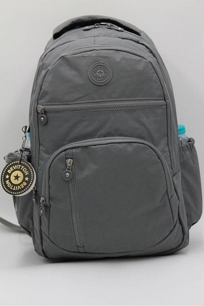 Bevitton 1700 Model Waterproof Gray Schoolbag - Multi-Compartment Casual Backpack