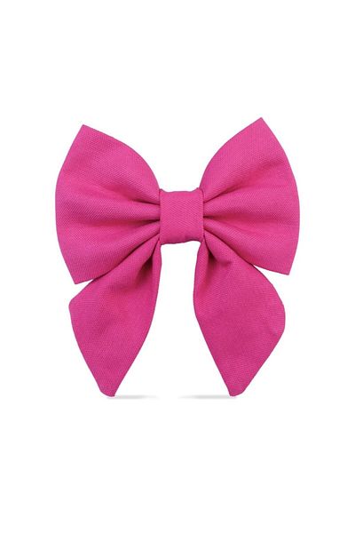 Lusi Doog Pink Female Bow Tie Dog Collar and Lease Set