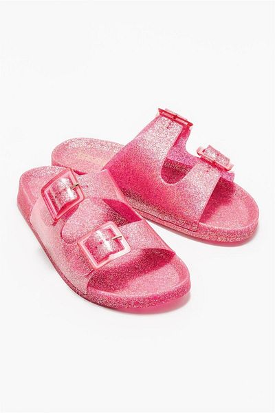 Elle Shoes Fuchsia Women's Slippers
