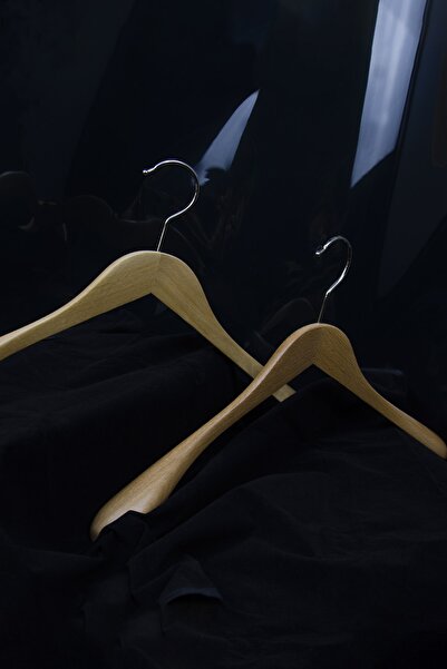 NYN Wooden Colored Suit and Jacket - Hanger 4 Pieces