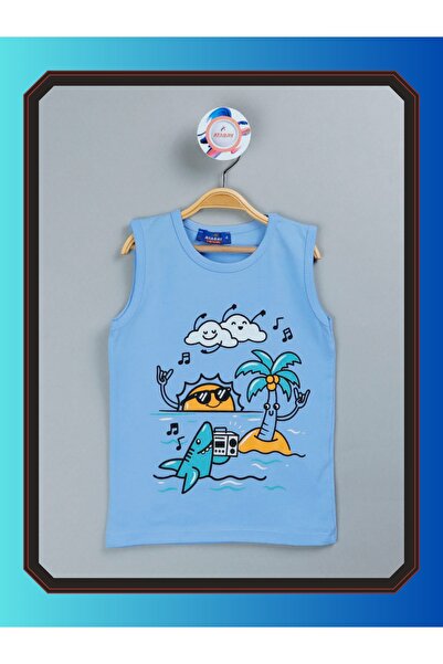 edoy Детски весел, забавен и цветен памучен потник