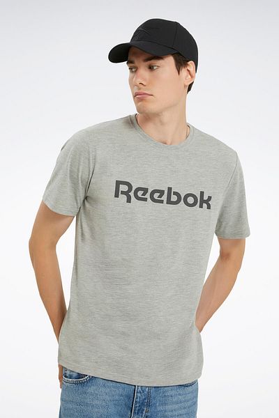 Reebok Ανδρικό κοντομάνικο T-shirt GS Linear Re Grey
