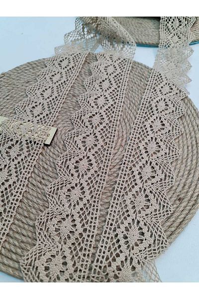 Esteks Dantel ve Tekstil Aksesuarları COTTON LACE COTTON 5 METERS