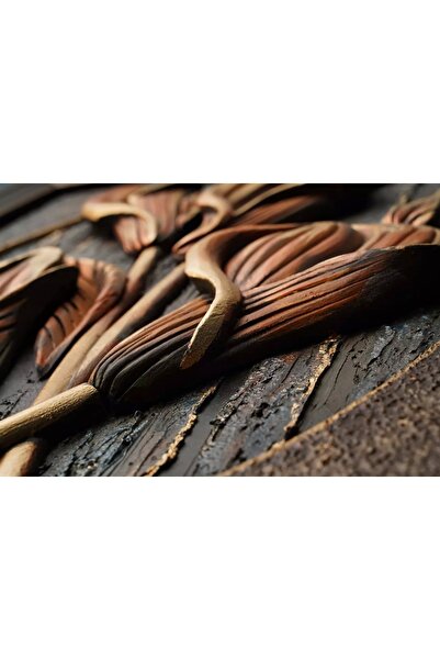 Kentin Aynası Wake Lale Temalı 3 Boyutlu Özel Tasarım Tablo 68x98cm