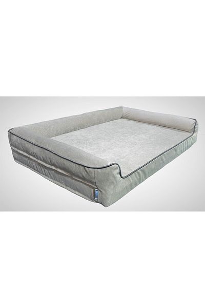 viscopet Premium Sofa Block with Mattress and Zipper Washable Dog Bed-S-Ten