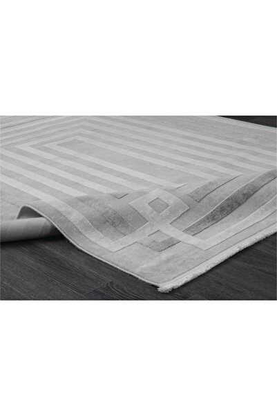 Almoss Aspendos Modern 4221a Gri-krem Akrilik Makina Halısı