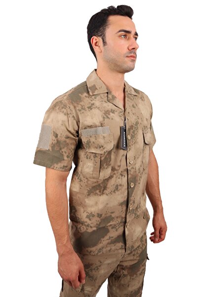 KORDAK Κοντομάνικο Πουκάμισο Καμουφλάζ Χωροφυλακής - Καλοκαιρινό Στρατιωτικό Πουκάμισο