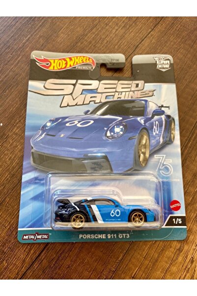 HOT WHEELS Premıum Porsche 911 Gt3 Speed Machınes