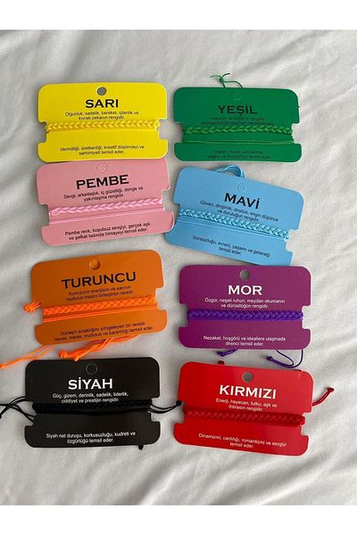 Planet Butik مجموعة مزدوجة باللون الأخضر - سوار حبل