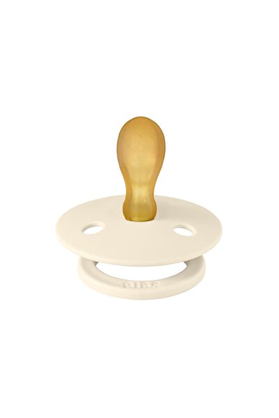 Bibs Colour Simetrik Kauçuk Emzik - Ivory 6 Ay