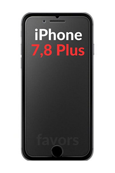 Favors Apple iPhone 7 Plus, 8 Plus Tam Kaplayan Nano Teknoloji Mat Seramik Kı...