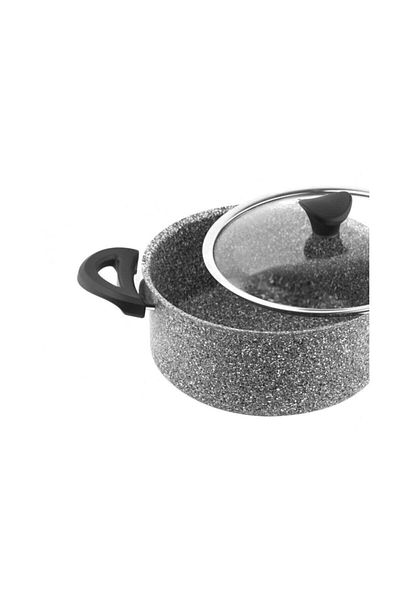 Taç Ultra Granite 20 Cm Deep Granite Pot Gray -3460 Fma07957