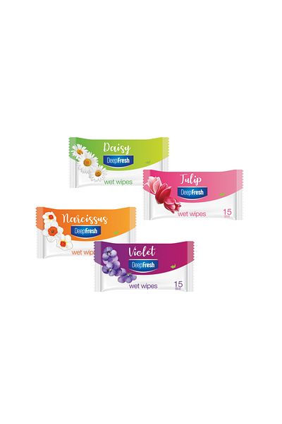 KAVASOĞLU Pack of 12 Pocket Wet Wipes