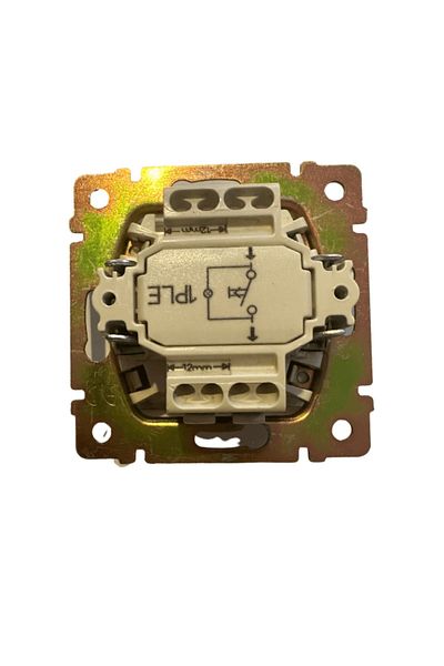 Legrand فالينا774415 زر الجرس المضيء (رمز الجرس) أبيض (الإطار متضمن)