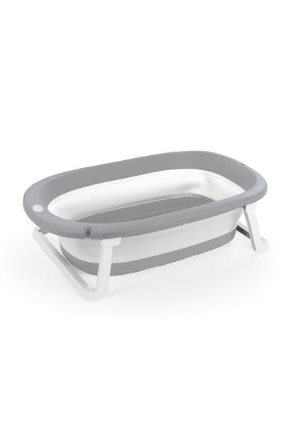 Dolu Küçük Katlanabilir Küvet Gri 7256
