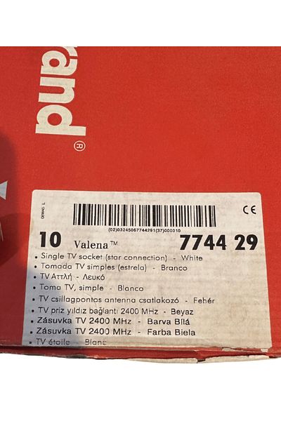 Legrand Valena774429 TV Socket Star Connection 2400 Mhz White (Frame Included)