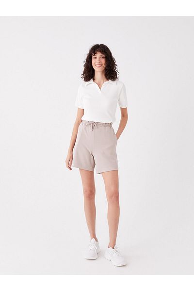 LC Waikiki Pantaloni scurti de damă cu talie elastică, confortabili